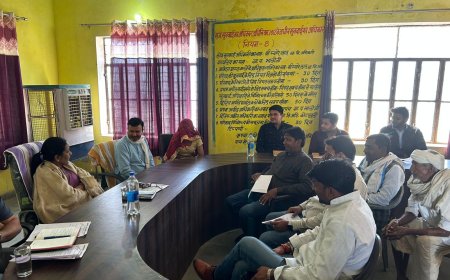 जिला कलक्टर ने ग्राम पंचायत स्तरीय जनसुनवाई में सुनी आमजन की समस्याएं