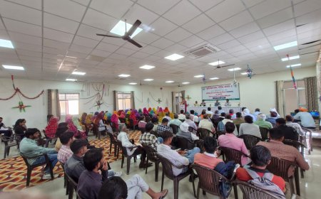 कृषि विज्ञान केंद्र, नौगांवा में मसाला फसलों पर कृषक प्रशिक्षण आयोजित