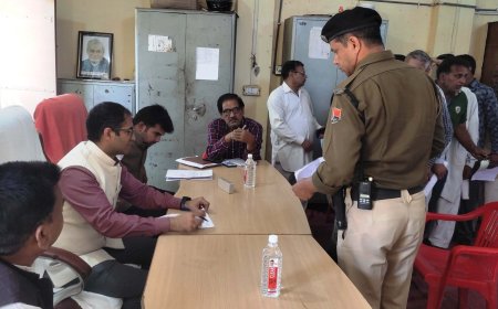 गगवाना ग्राम स्तरीय में हुआ जनसुनवाई का आयोजन जिला कलक्टर ने आमजन की परिवेदनाओं का किया निराकरण