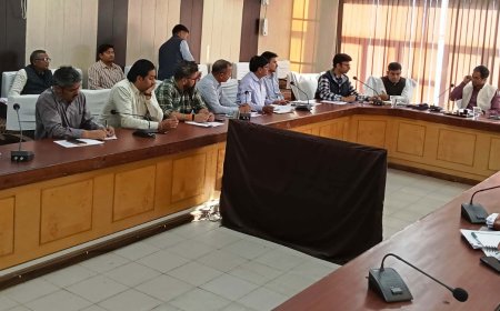 जिला कलक्टर ने ली अवैध खनन की रोकथाम संबंधी बैठक, अवैध खनन के खिलाफ संयुक्त रूप से प्रभावी कार्यवाही करें - जिला कलक्टर