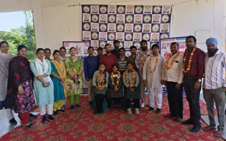 इन्सपायर अवार्ड मानक के तहत बाल भारती स्कूल के 3 बाल वैज्ञानिको का हुआ चयन