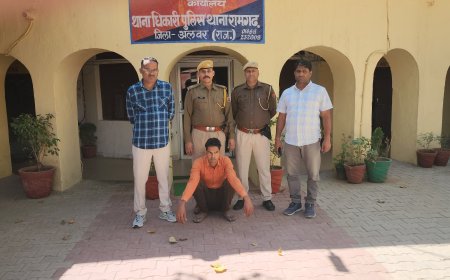 मिलकपुर गांव की ढाणी में दो माह पूर्व की गई गौकशी के मामले में पांचवां आरोपी गिरफ्तार