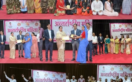 अन्तर्राष्ट्रीय महिला दिवस के अवसर पर जिला स्तरीय कार्यक्रम आयोजित