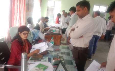 छापोली पंचायत में फार्मर रजिस्ट्री कैंप का हुआ आयोजन,  3 दिन तक चलेगा शिविर