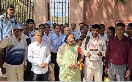 ठगी पीड़ित परिवारों ने आज फिर जिला कलेक्टर को सौंपा  ज्ञापन