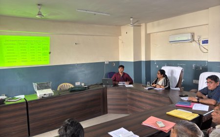 प्रधानमंत्री टीबी मुक्त ग्राम पंचायत अभियान को लेकर जिला कलक्टर ने ली बैठक, विस्तारपूर्वक समीक्षा कर दिए निर्देश