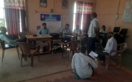 रैणी क्षेत्र की 5 ग्राम पंचायतो मे फिर से लगाये गए फार्मर रजिस्ट्रेशन कैम्प