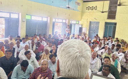 लक्ष्मणगढ़ पंचायत समिति बचाओ विधानसभा बनाओ को लेकर हुआ, सभा का आयोजन