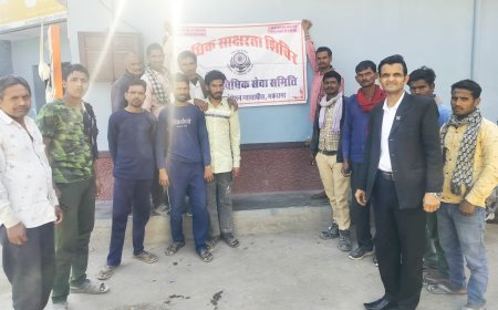 विभिन्न स्थानों पर विधिक शिविर लगाकर कानून की जानकारी दी