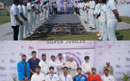 उत्साह और एकत्व के साथ 25वे बाबा गुरबचन सिंह मेमोरियल क्रिकेट टूर्नामेंट का सफल समापन