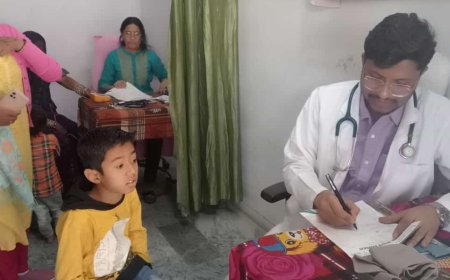 छापोली में आस्था चाइल्ड हॉस्पिटल के तत्वाधान में निशुल्क शिविर का आयोजन