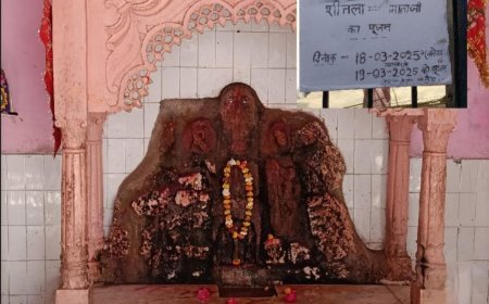 भरतपुर में शीतला माता का पूजन 19 मार्च बुधवार को,माता का मेला भी भरेगा