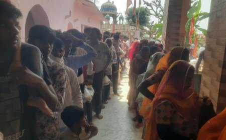 रैणी के बहड़को कला मे बीरम की माता के मेले मे उमड़ा श्रृद्धालुओ का जनसैलाब,  मेले मे शान्ति व्यवस्था के लिए तैनात रहा पुलिस प्रशासन