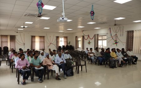 किसानों की कृषि उत्पादकता और आय बढ़ाने को लेकर  फसल विविधीकरण कि तैयारी को लेकर कृषको एवं कृषि प्रसार के लिए दो दिवसीय प्रशिक्षण संपन्न।