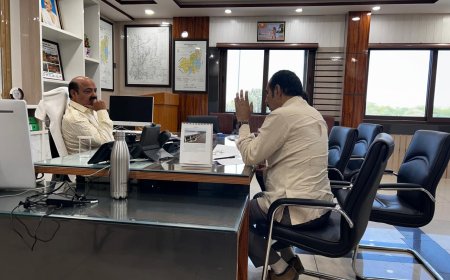 जिला कलेक्टर ने ली अधिकारियों की बैठक, विभागीय योजनाओं कि प्रगति बढ़ाने के निर्देश