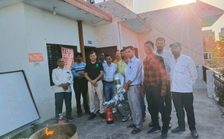 अग्नि सुरक्षा पर प्रशिक्षण कार्यक्रम: छोटे-छोटे उपाय एवं अग्नि सुरक्षा की जानकारी ही बचाव