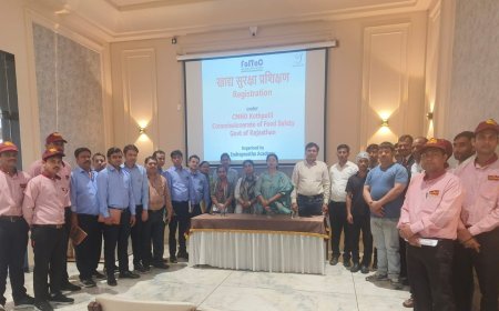 खाद्य पदार्थ कारोबारियों के लिए फोसटेक ट्रेनिंग का आयोजन