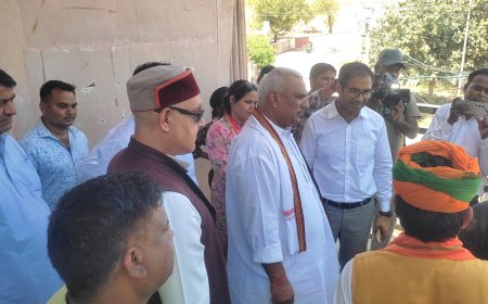 श्री कृष्ण गमन पथ के क्रियान्वयन हेतु किया निरीक्षण हमारी युवा पीढी होगी विरासत, परम्पराओं और संस्कृति से रूबरू - गृह राज्य मंत्री