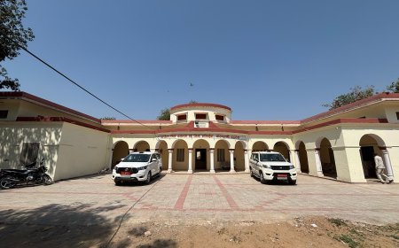 कोटपूतली-बहरोड़ जिला कलक्टर कार्यालय नगर परिषद कार्यालय से पुराने कन्या महाविद्यालय में हुआ शिफ्ट