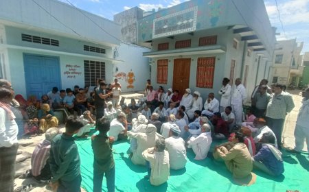 मौजपुर ग्राम को लक्ष्मणगढ़ नगर पालिका क्षेत्र से हटाए जाने पर ग्रामीणों में गहरा रोष, दी चेतावनी