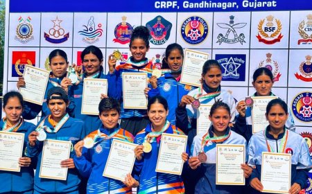 भोड़की की लाडली ने एथलेटिक्स में कांस्य पदक जीतकर राजस्थान पुलिस के साथ साथ गांव का नाम किया रोशन