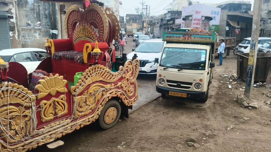 कस्बे में गंदे पानी की निकासी, अतिक्रमण, जाम और पार्किंग की बड़ी समस्या