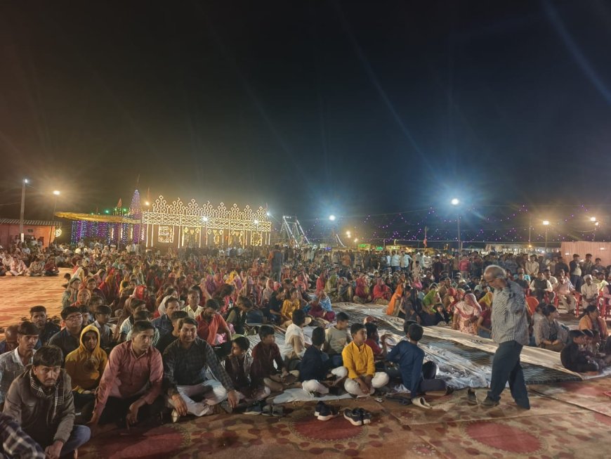 सांवरिया हनुमान मंदिर पाटोउत्सव का भक्तिमय माहौल, प्रसिद्ध भजनगायक मोइनुद्दीन मनचला ने जमाया रंग