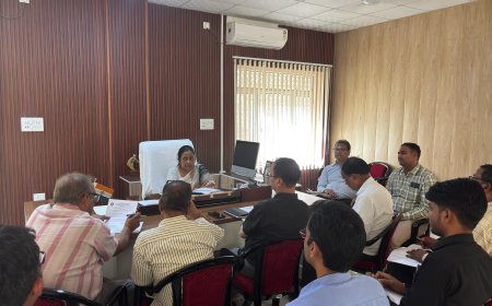 पीएम कुसुम एवं पीएम सूर्यघर योजना के बारे में आमजन को करे जागरूक:ग्रीष्म ऋतु के दौरान निर्बाध विद्युत आपूर्ति के लिए आवश्यक व्यवस्थाएं सुनिश्चित करें- जिला कलक्टर