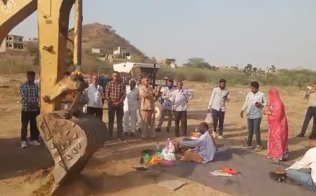 बीजेएस एवं सेलो फाऊंडेशन ने कोसेलाव तालाब की खुदाई करवाई शुरू, तालाबों के पुनर्जीवन कार्यक्रम का शुभारंभ