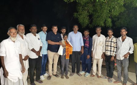 श्वानों के चंगुल से बचाकर हरिण के बच्चे की तीन माह तक सेवा के बाद वन्यजीव संरक्षण संस्थान को किया सुपुर्द