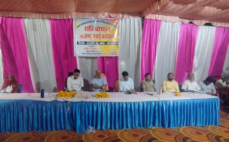 ग्राम पंचायत तरवाला के रात्रि चौपाल में जिला कलक्टर ने सुनी ग्रामीणों की समस्याएं