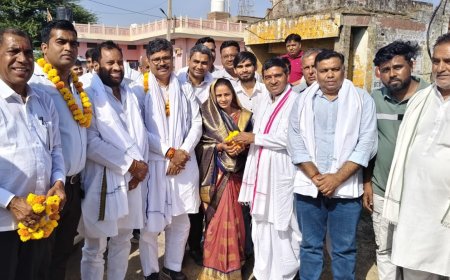 नेता प्रतिपक्ष ,भरतपुर सांसद सहित आधा दर्जन से अधिक कांग्रेस नेताओ का रविवार को लक्ष्मणगढ़ क्षेत्र का  दौरा