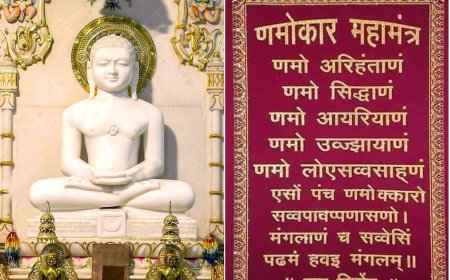 नवकार महामंत्र का सामूहिक जाप जैन मंदिर में 9 अप्रैल को होगा आयोजित