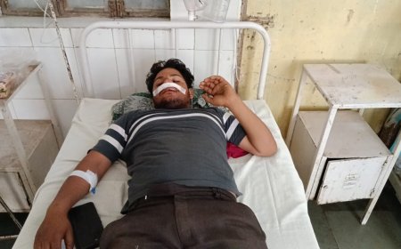 राजगढ़ चिकित्सालय का हुआ ढर्रा खराब सर्जन नहीं होने से किया रैफर