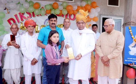 दीक्षा पब्लिक स्कूल पापड़ा में वार्षिक उत्सव का आयोजन,   नन्हे नन्हे बच्चों ने दी सांस्कृतिक कार्यक्रम की प्रस्तुतियां