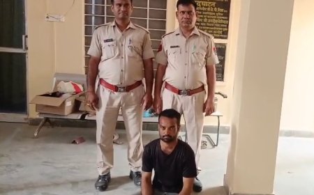 एक महीने से फरार दुष्कर्म का आरोपी गिरफ्तार