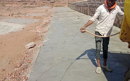 बसेड़ी विधायक संजय कुमार द्वारा बाबा विशिनीगिरी धाम पर ₹35 लाख के विकास कार्य पूर्ण