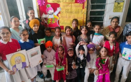 इंदिरा हैप्पी स्कूल ने मनाया बैसाखी पर्व मनमोहक सांस्कृतिक प्रस्तुतियां