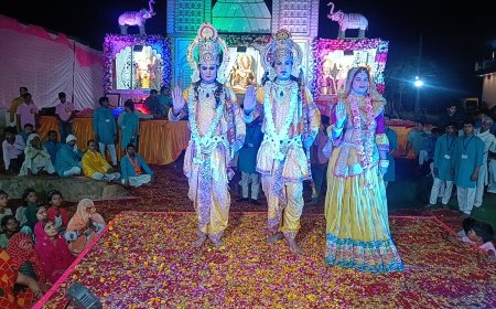 हनुमान जनोत्सव पर रात्रि में हुआ जागरण दूसरे दिन हुआ विशाल भंडारे का आयोजन