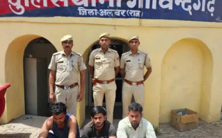 फाहरी गांव में हुई फायरिंग मामले में 3 गिरफ्तार: अवैध हथियार बरामद