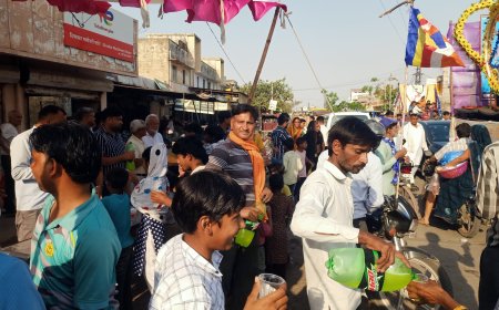 धूमधाम से मनाया डॉ भीमराव अंबेडकर जन्मोत्सव