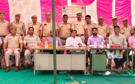 राजस्थान पुलिस के 76 वे स्थापना दिवस पर महुवा थाने  में रक्तदान शिविर में 70 ने किया रक्तदान