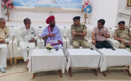 राज्य मंत्री देवासी ने लिया व्यवस्थाओं का जायजा, अधिकारियों को दिए आवश्यक दिशा निर्देश