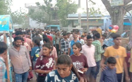 सकट चौथ माता मेले के अंतिम दिन मेले में उमड़ा श्रद्धा का जनसैलाब, मेले में जागरण व कुश्ती दंगल हुआ आयोजित