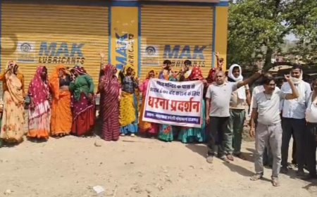 शराब ठेके को खोले जाने के विरोध:  पूर्व में दिए जा चुके हैं ज्ञापन