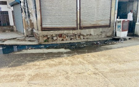 कस्बे में गंदे पानी की निकासी, मार्गो पर अतिक्रमण बड़ी समस्या