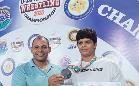 राष्ट्रीय कुश्ती में माया को  कांस्य पदक