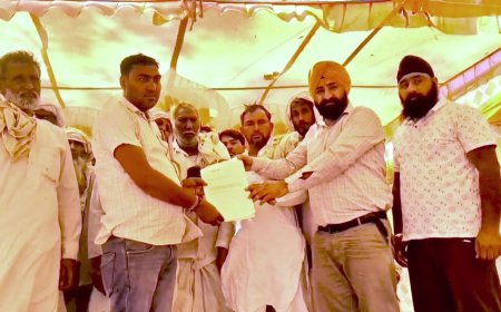 नौगावां परिसीमन के विरोध में थोकदारबास के ग्रामीणों नें किया विरोध प्रदर्शन, सौंपा ज्ञापन