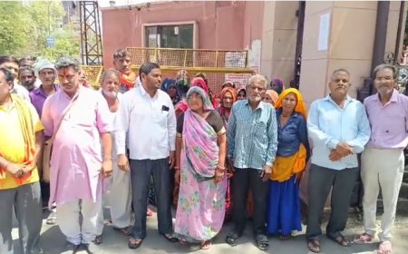 सत्ता के दो मंत्रियों और विधानसभा में प्रतिपक्ष नेता होने के बावजूद:  अलवर जिले में पेयजल के लिए तरसती जनता का प्रदर्शन जारी