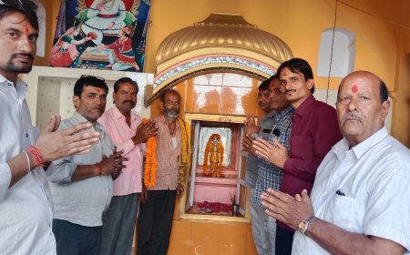 सेन मंदिर में मनाई सेन जी महाराज की 725 वी जयंती